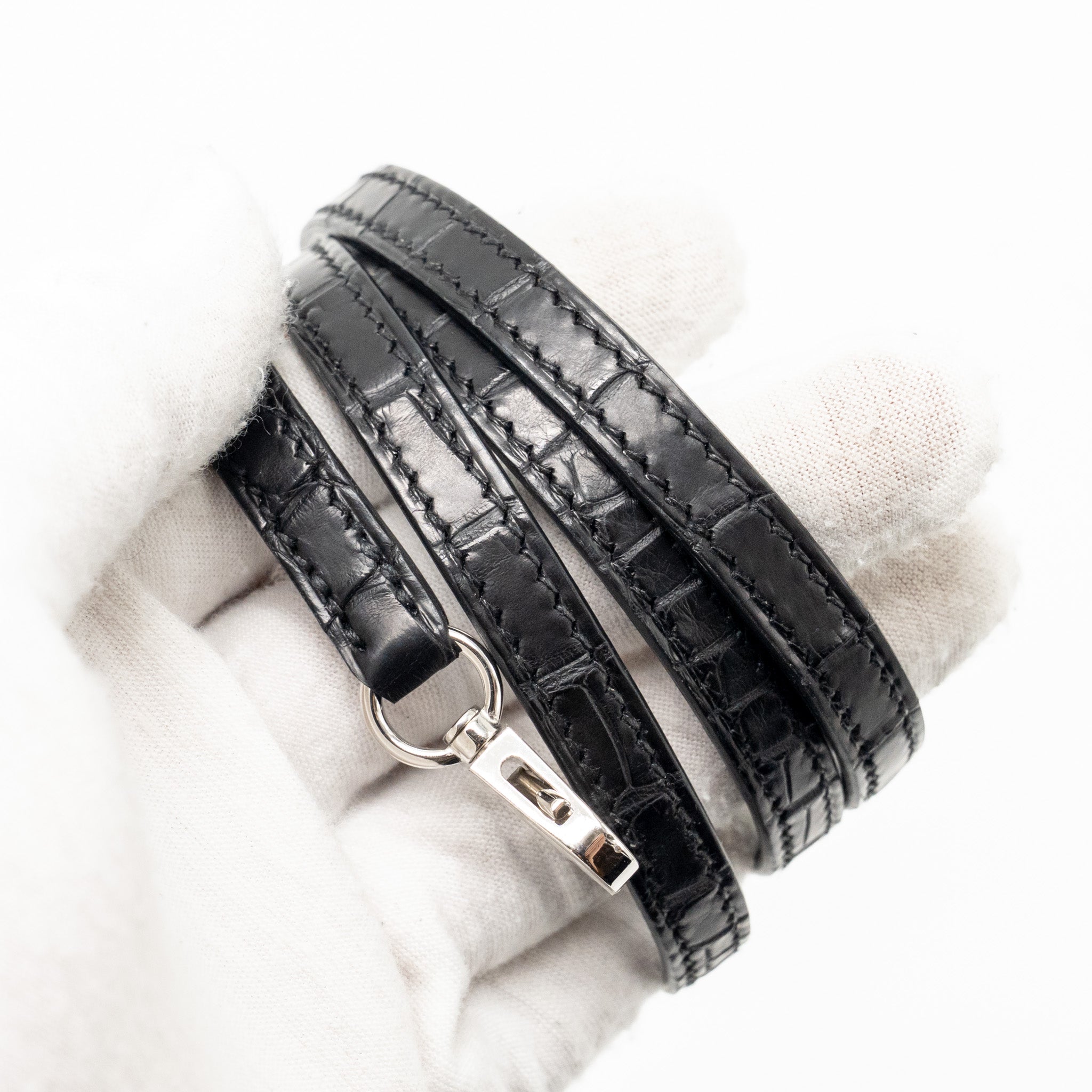 hermes-mini-kelly-ii-alligator-mississippiensis-matt-gris-perle-black-shw-stamp-w