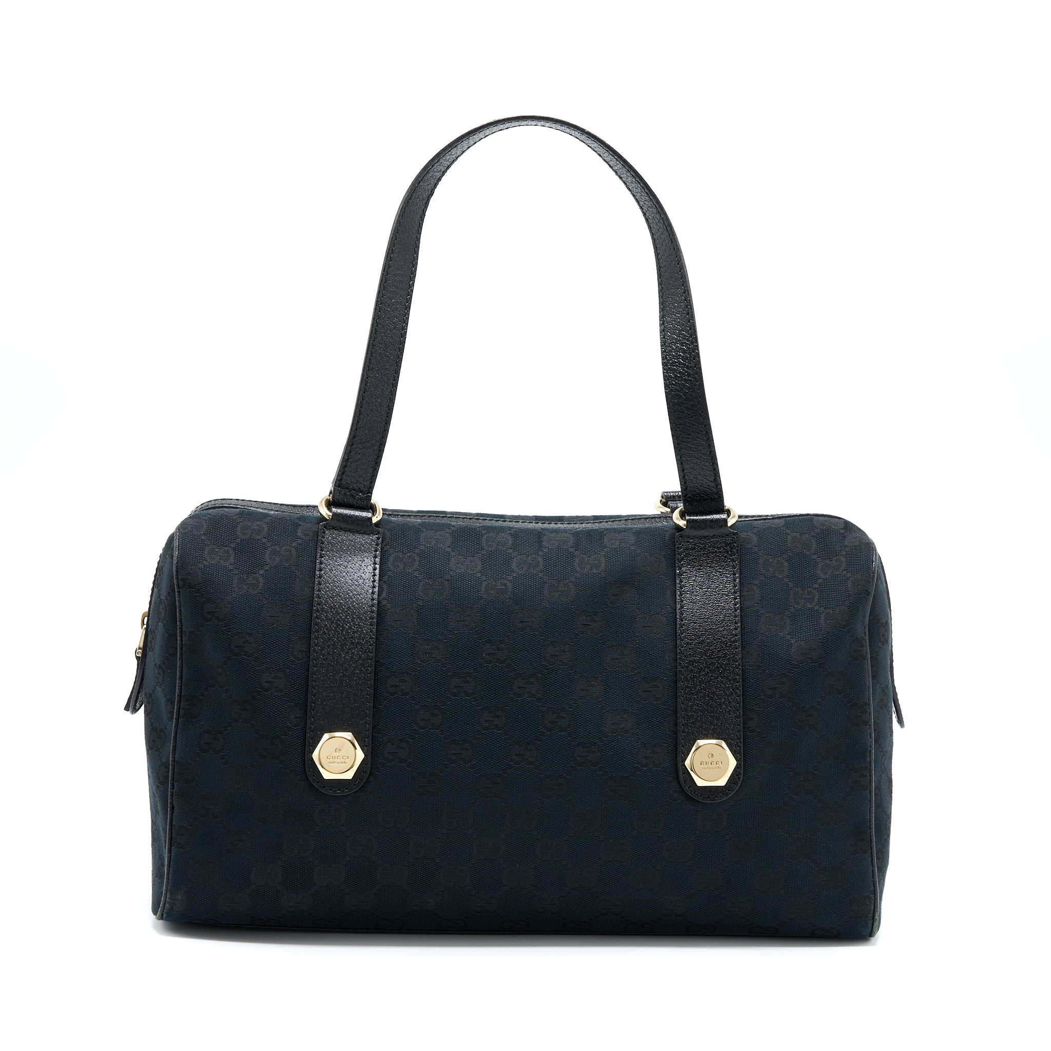 gucci-boston-bag-gg-supreme-fabric-black-shw