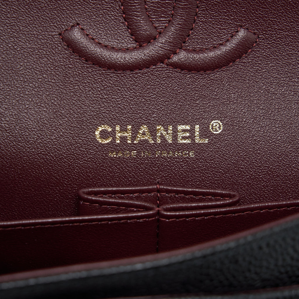 chanel-small-classic-double-flap-bag-caviar-black-lghw-microchip