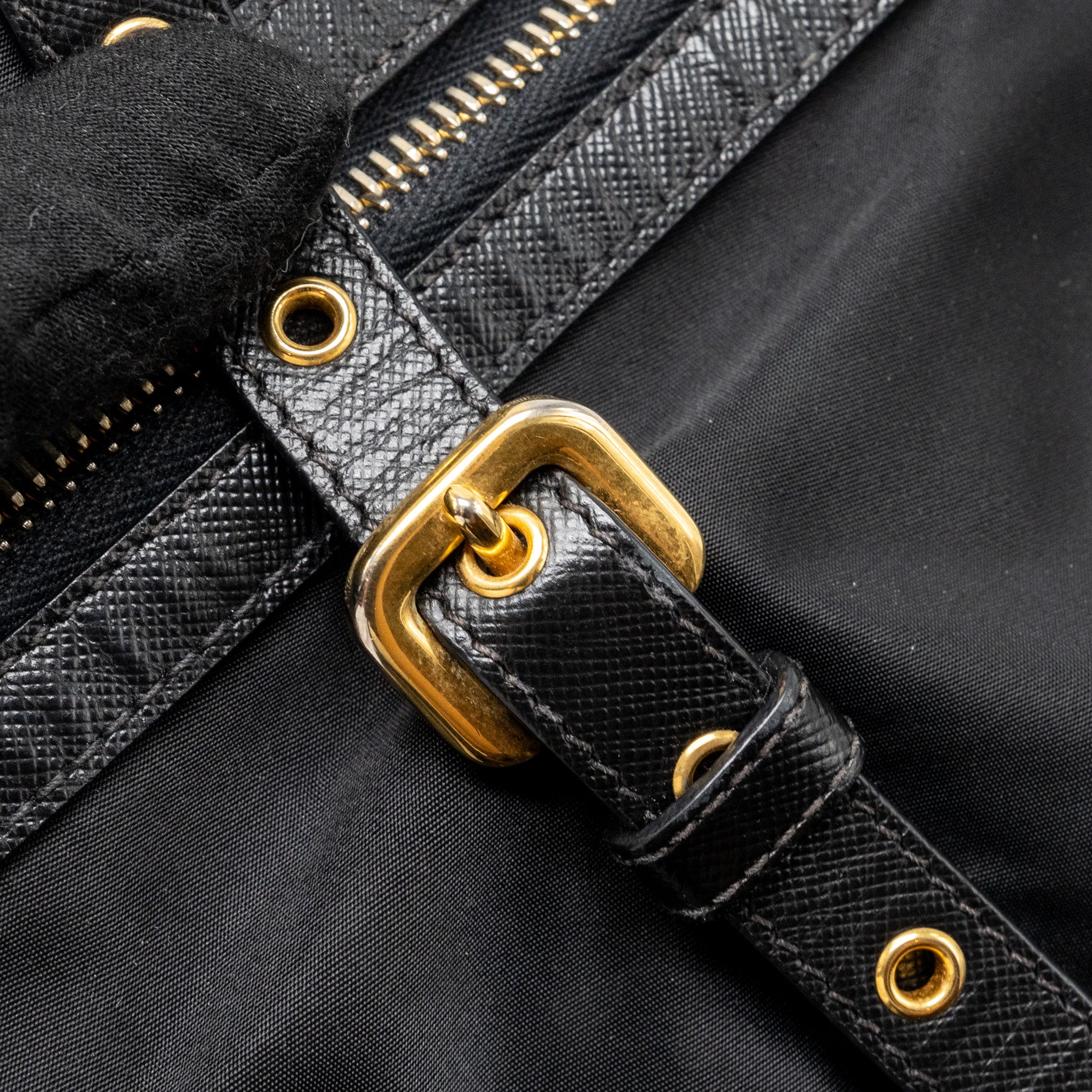 prada-zip-nylon-bag-black-ghw
