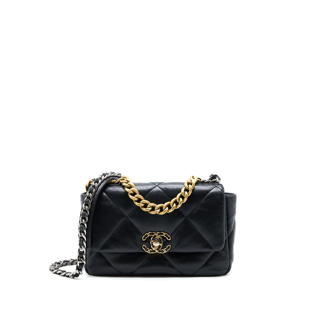 chanel-small-19-bag-lambskin-black-multicolour-hardware-1
