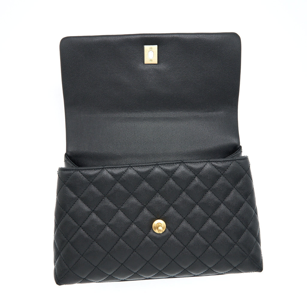 chanel-medium-coco-handle-with-lizard-embossed-handle-caviar-black-ghw