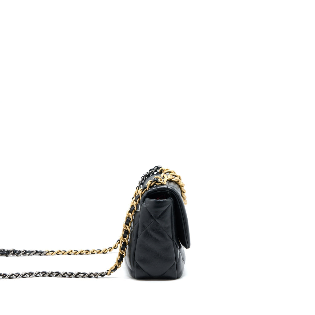 chanel-small-19-bag-lambskin-black-multicolour-hardware-1