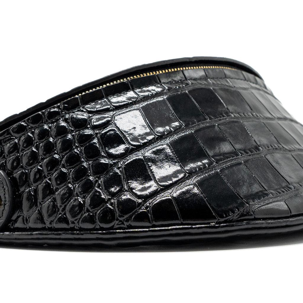 balenciaga-souvenir-belt-bag-crocodile-embossed-calfskin-black-ghw