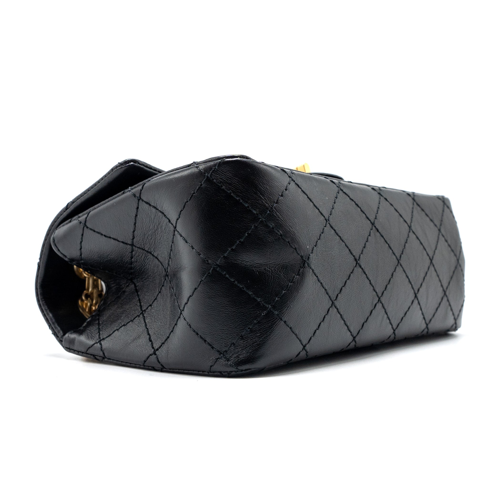 chanel-mini-2-55-reissue-aged-calfskin-black-brushed-ghwmicrochip