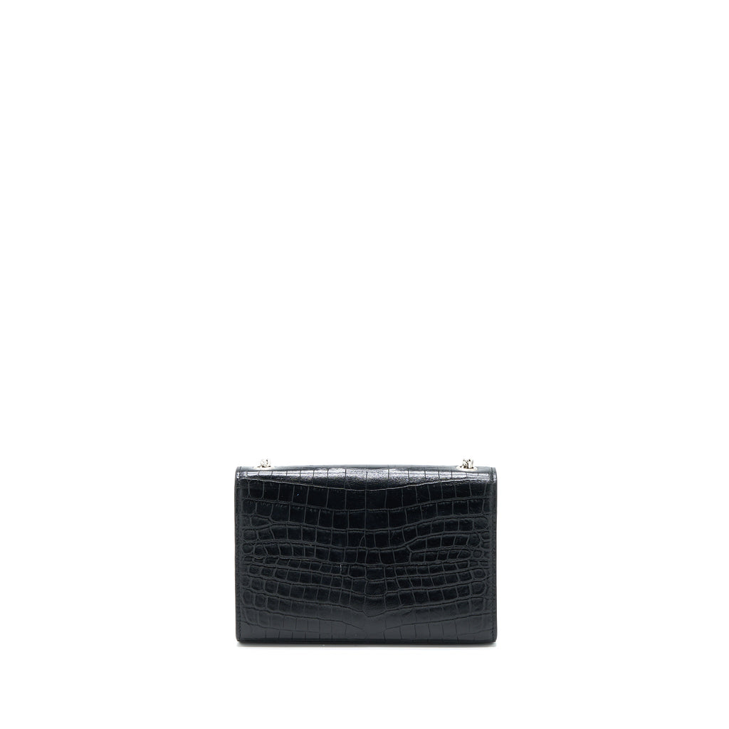 saint-laurent-kate-tassel-croc-embossed-calfskin-black-shw