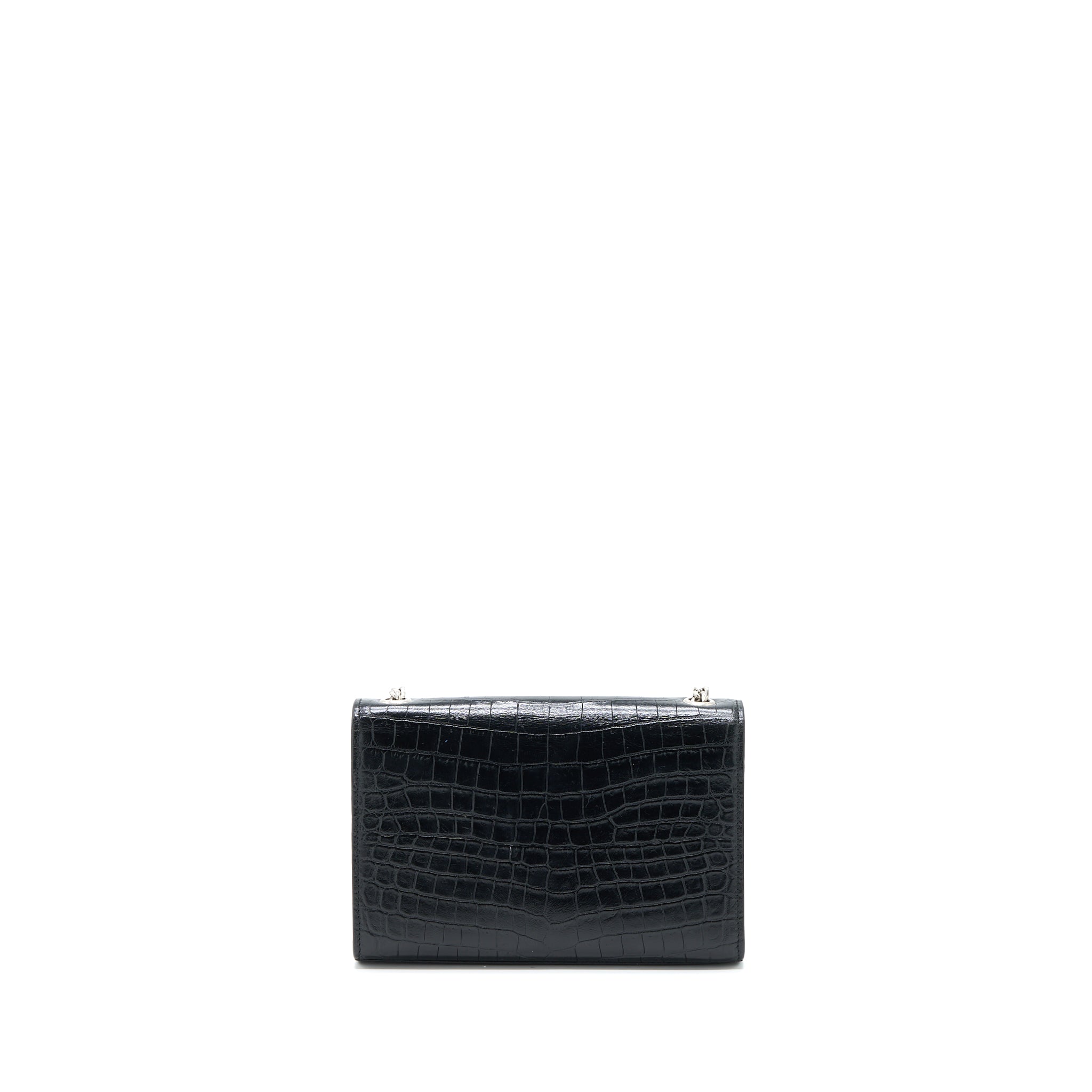 saint-laurent-kate-tassel-croc-embossed-calfskin-black-shw
