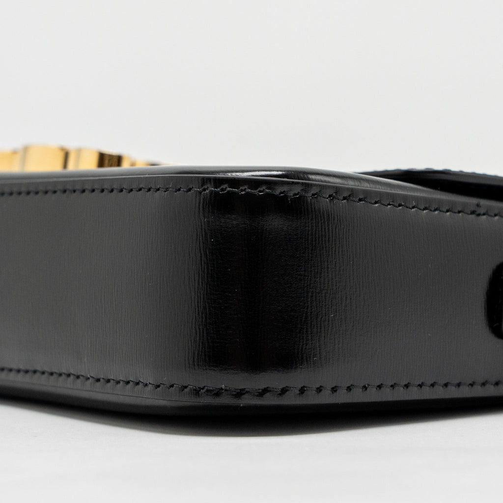 celine-triomphe-shoulder-bag-calfskin-black-ghw-copy