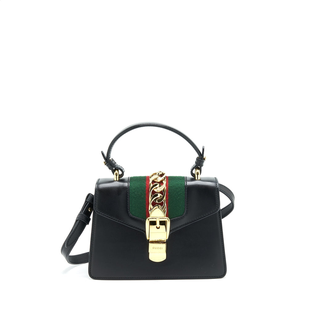 gucci-mini-sylvie-20cm-black