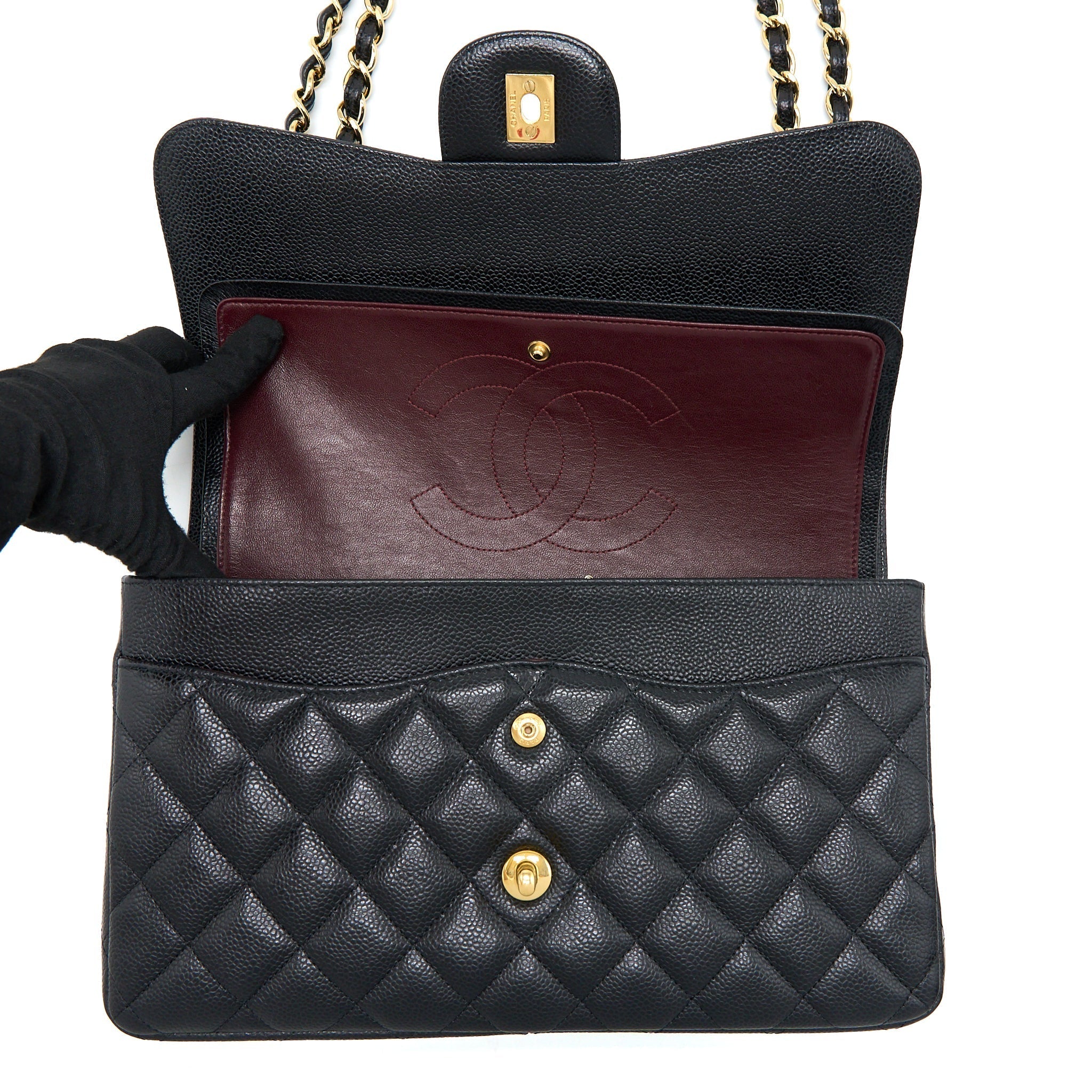 chanel-jumbo-classic-double-flap-bag-caviar-black-ghw-4