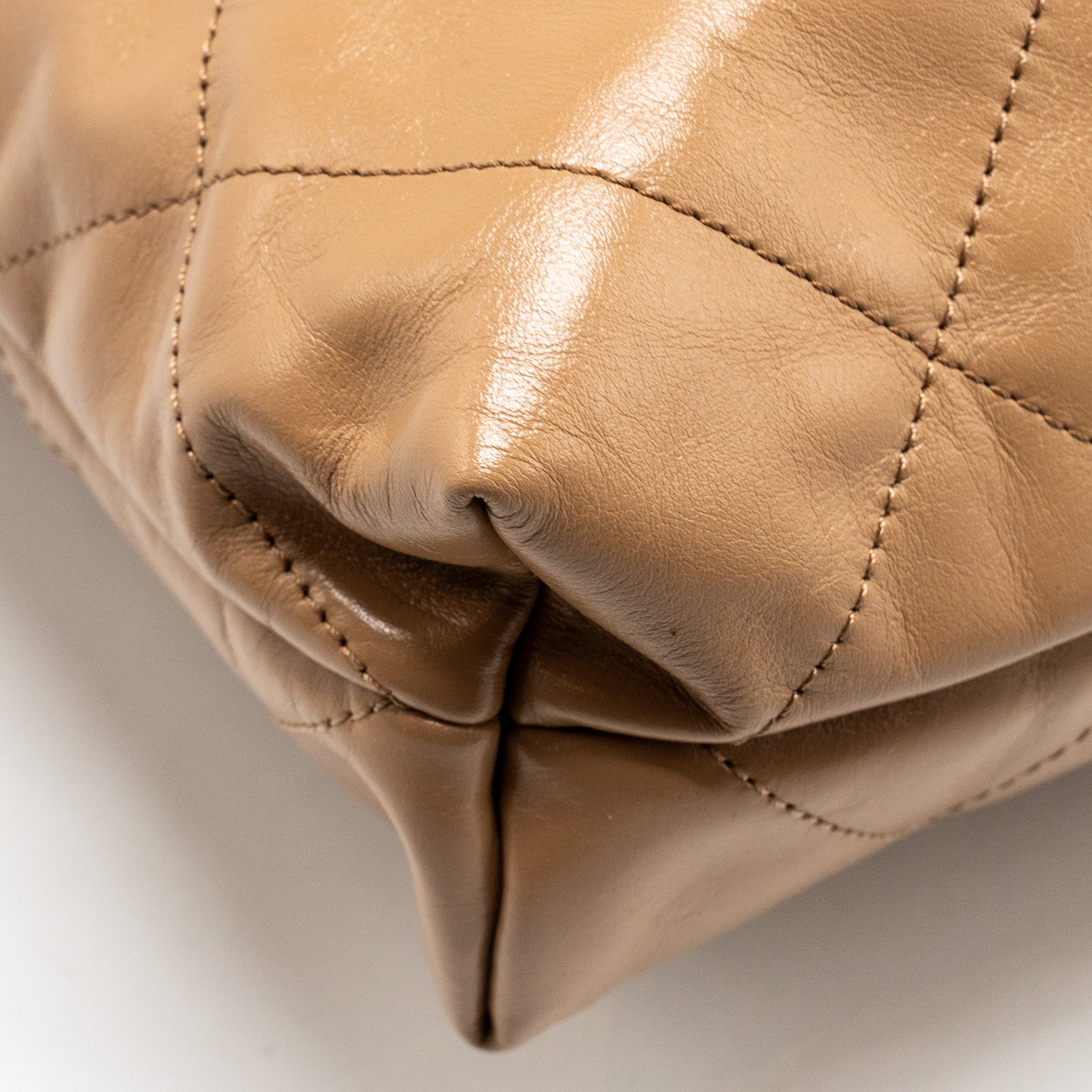 chanel-small-22-bag-shiny-calfskin-dark-beige-ghwmicrochip