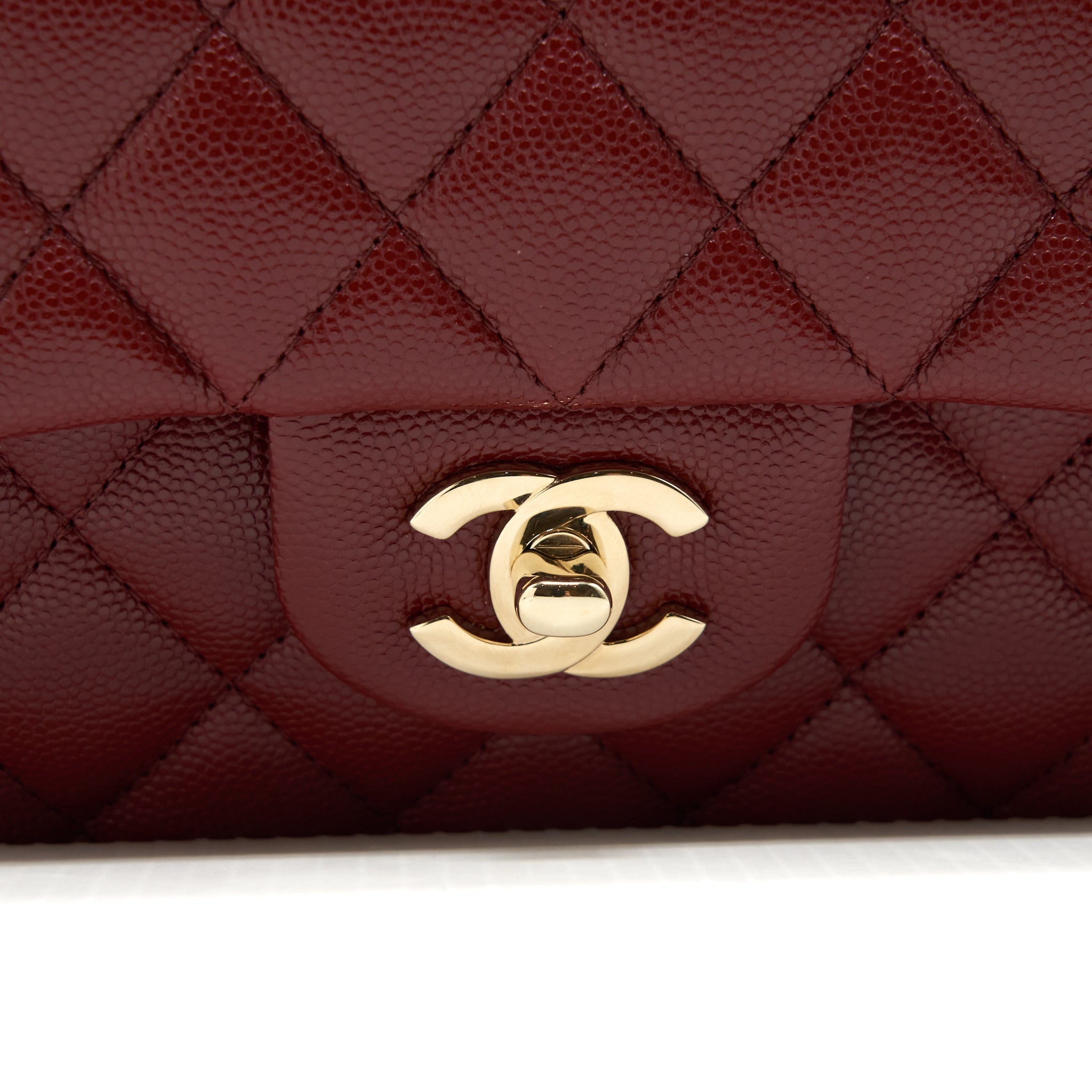 chanel-medium-classic-double-flap-bag-caviar-dark-red-lghw