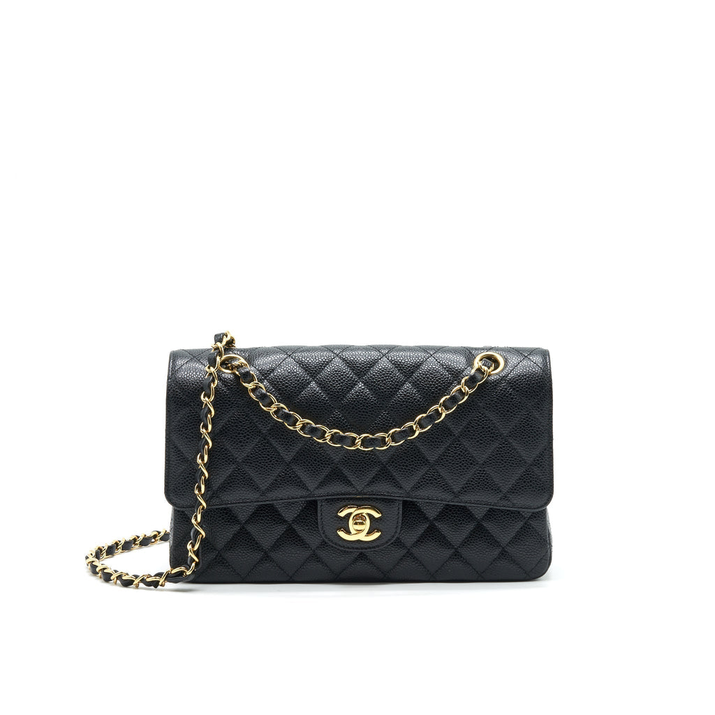 chanel-medium-classic-double-flap-bag-caviar-black-ghw