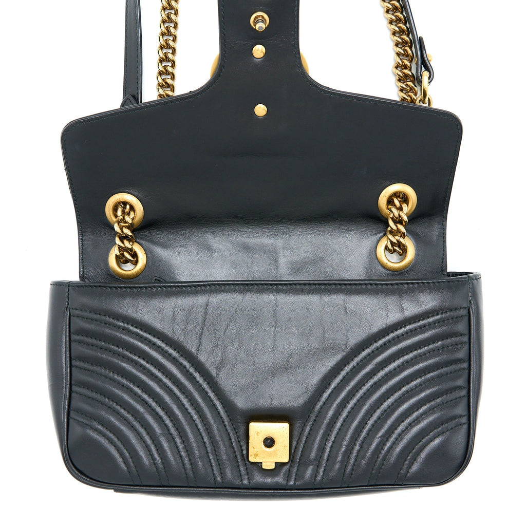 gucci-small-marmont-calfskin-black-ghw