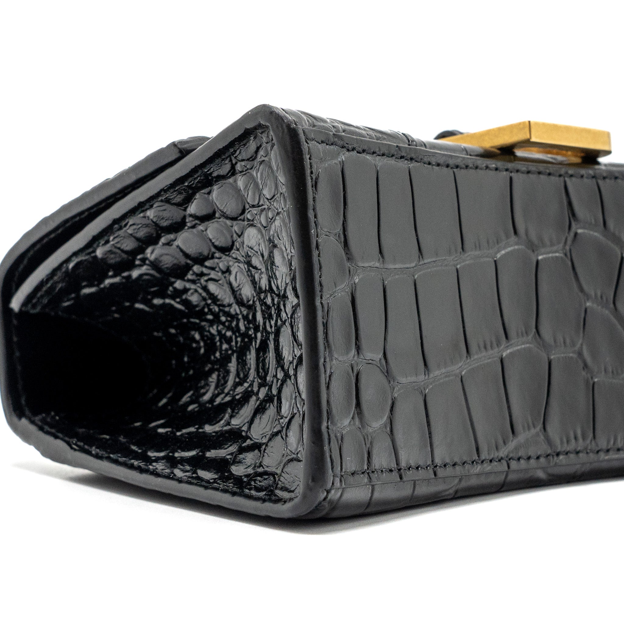 balenciaga-hourglass-xs-handbag-crocodile-embossed-black-ghw