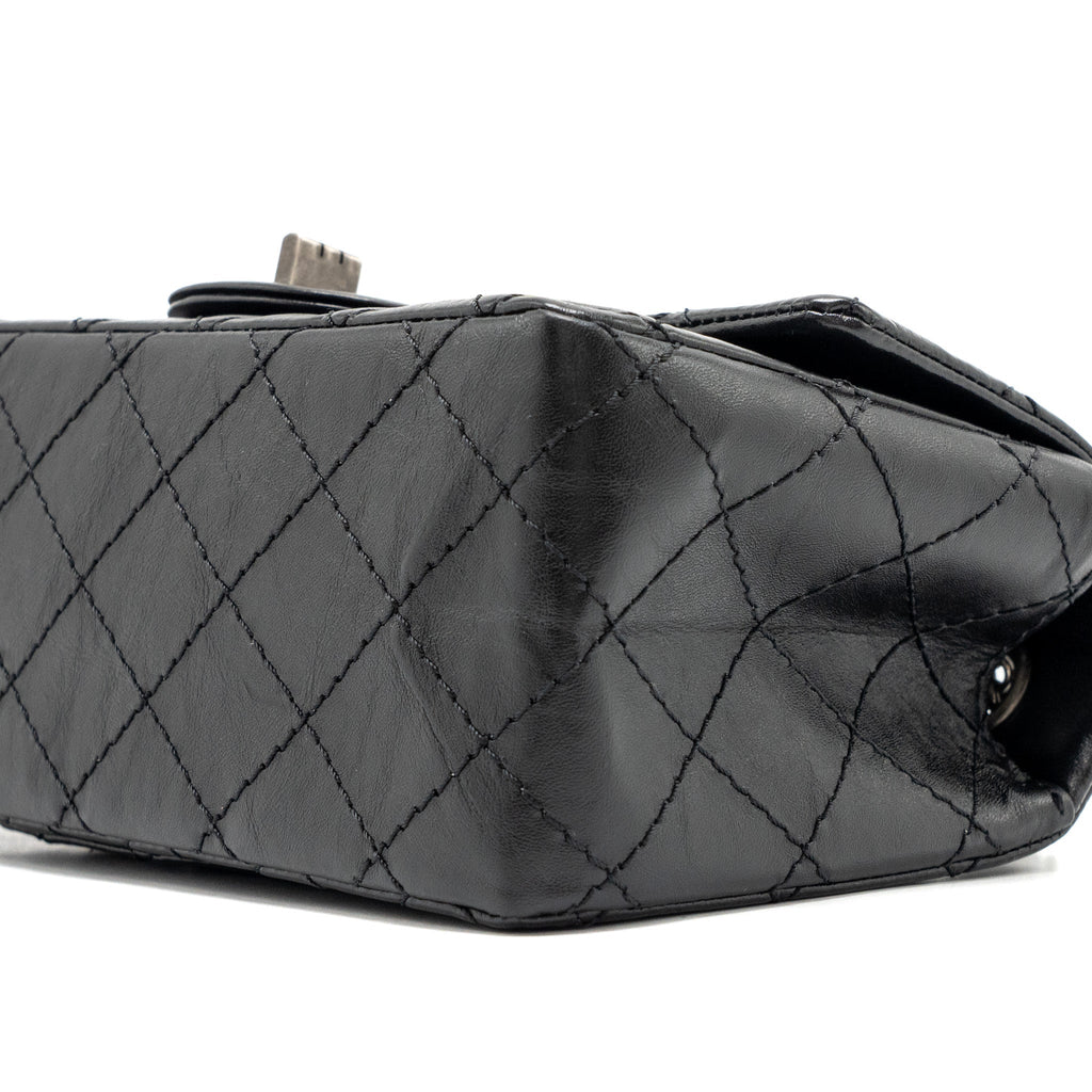 chanel-mini-2-55-reissue-flap-bag-aged-calfskin-black-ruthenium-hardware