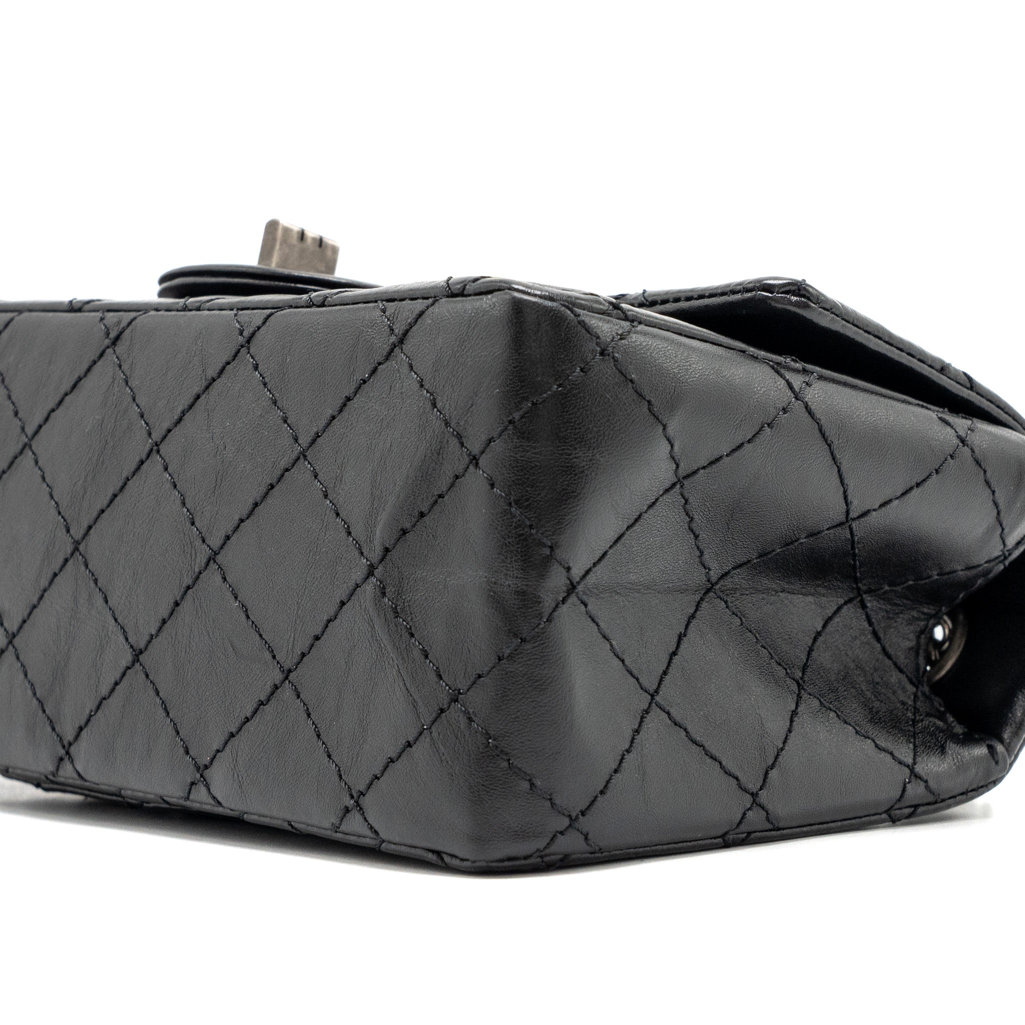 chanel-mini-2-55-reissue-flap-bag-aged-calfskin-black-ruthenium-hardware