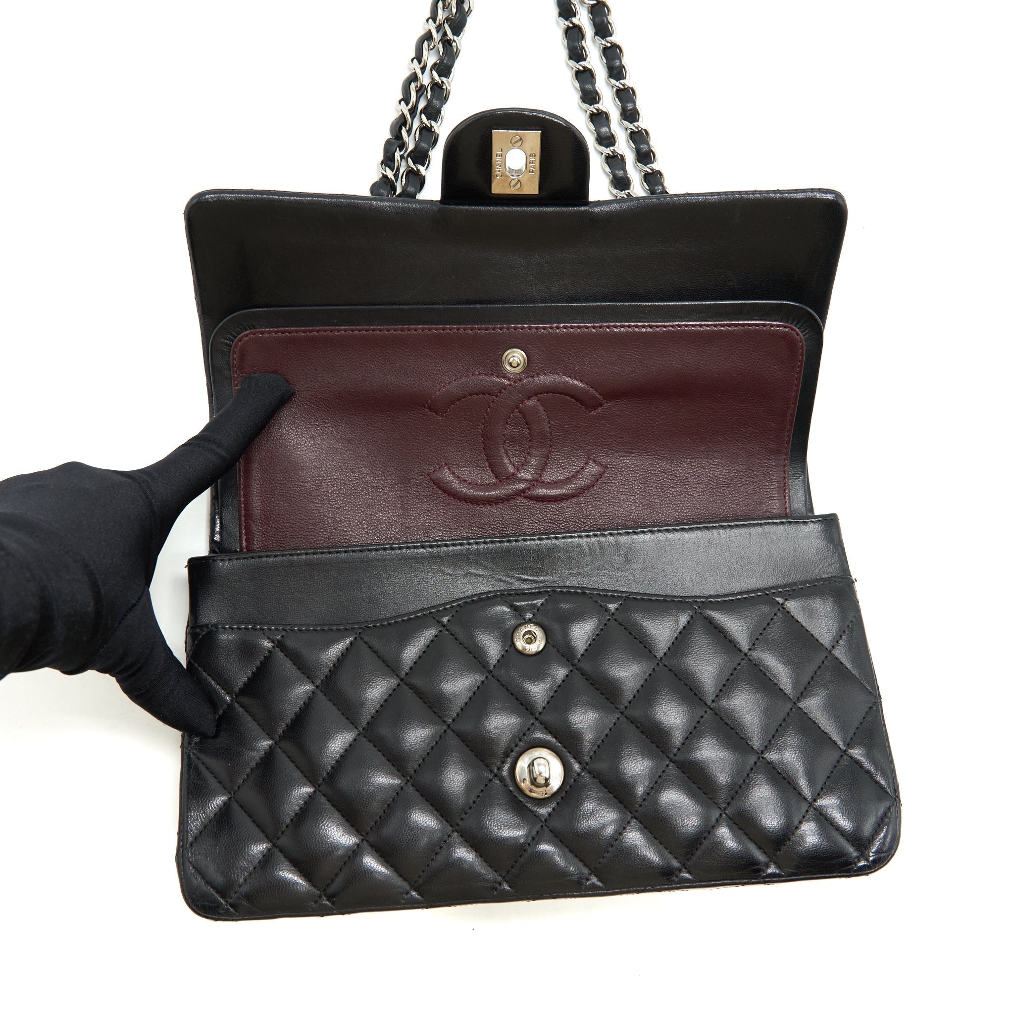 chanel-medium-classic-flap-bag-lambskin-black-shw