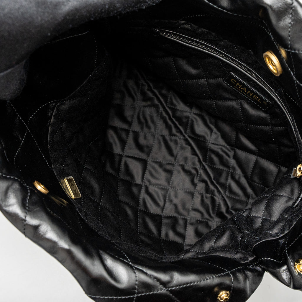 chanel-small-22-bag-shiny-calfskin-black-ghw-microchip-1