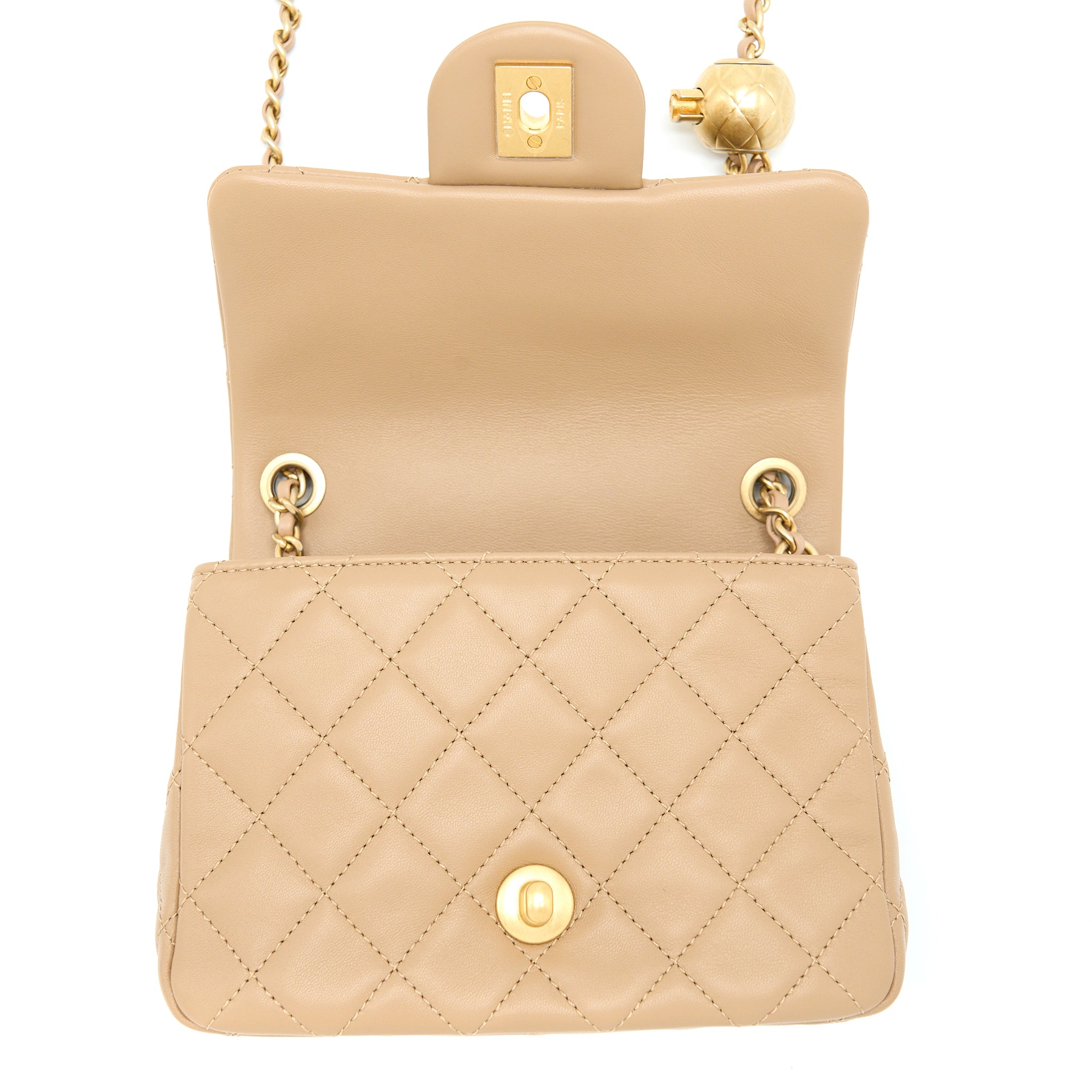chanel-pearl-crush-mini-square-lambskin-dark-beige-ghwmicrochip