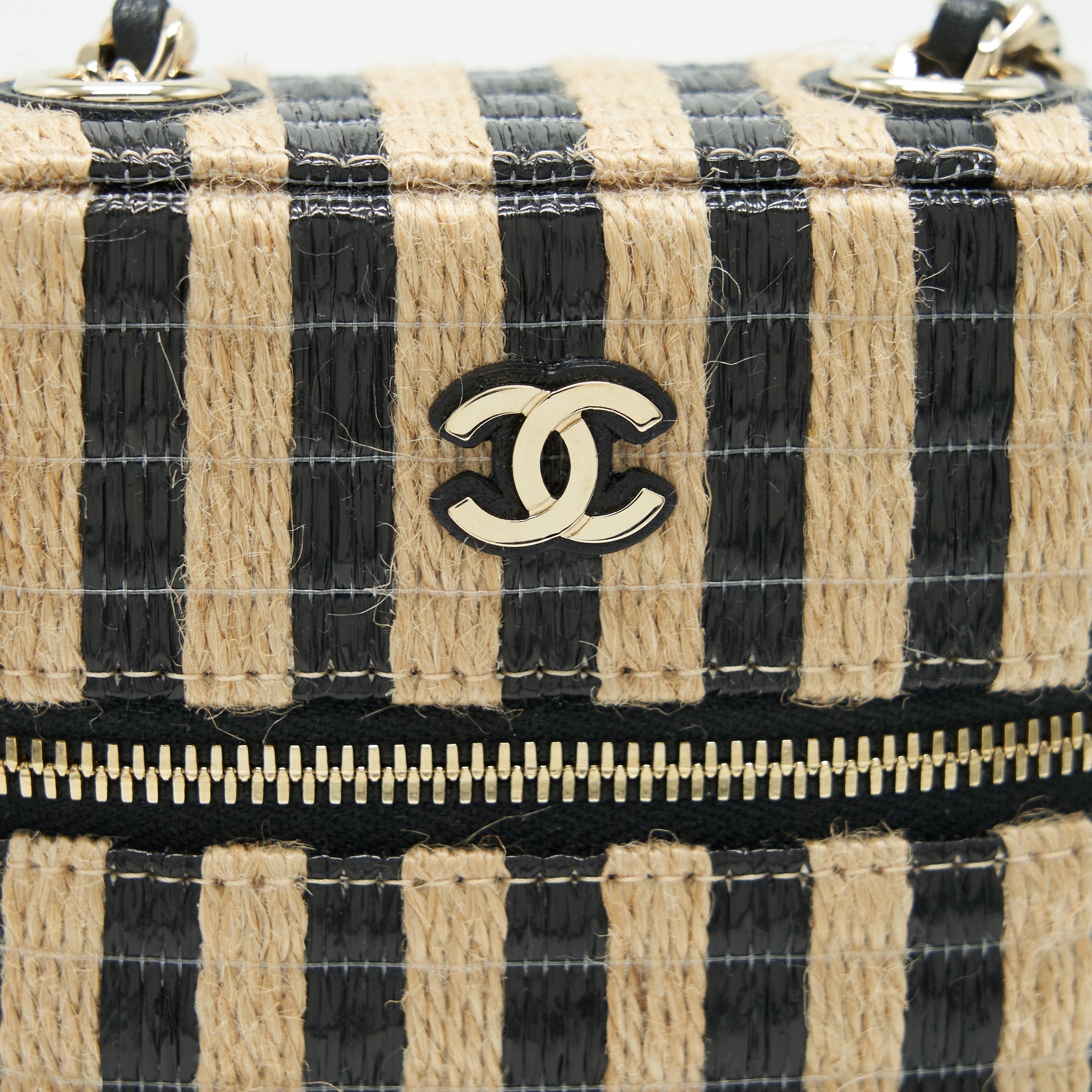chanel-vanity-phone-holder-with-chain-black-beige-ghw