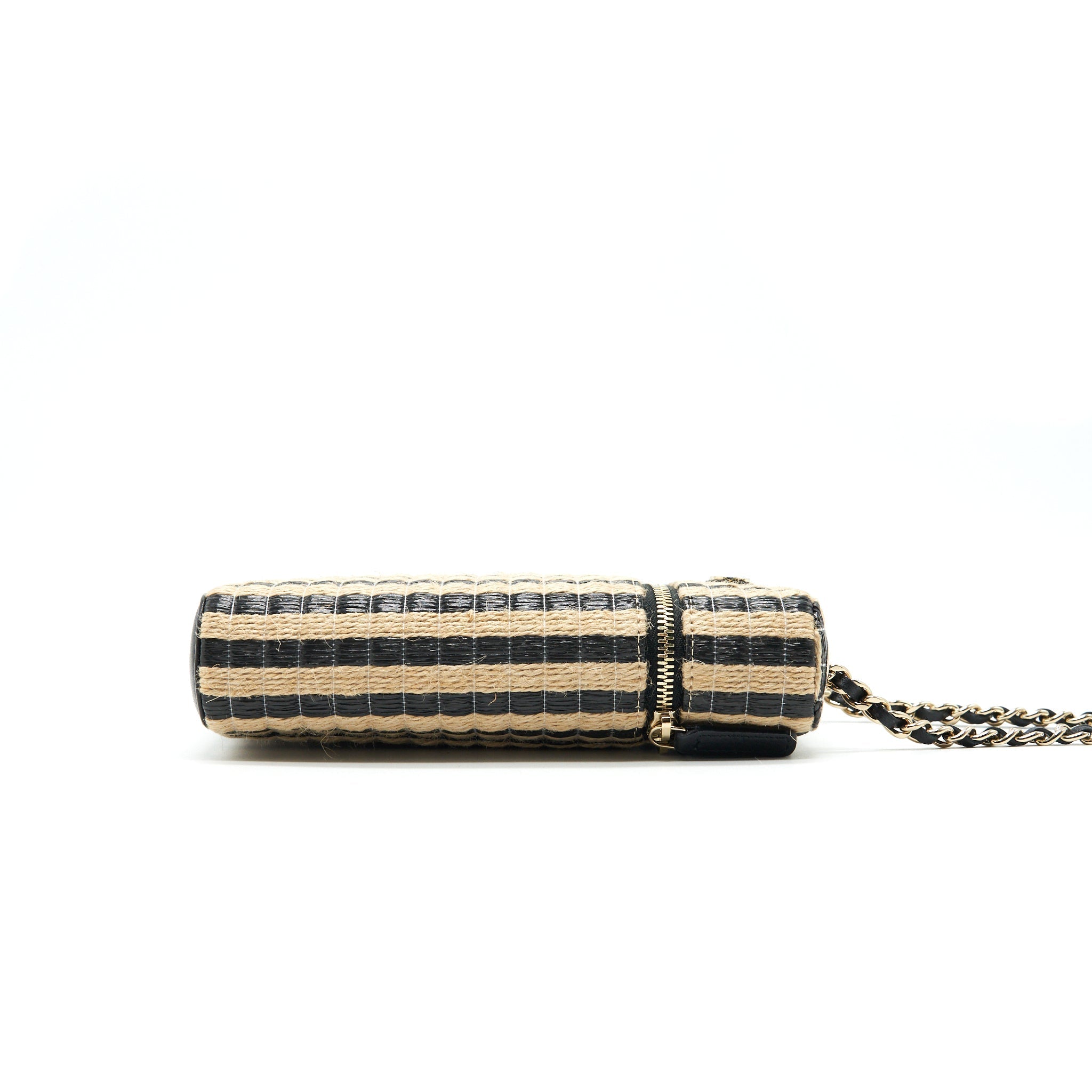 chanel-vanity-phone-holder-with-chain-black-beige-ghw
