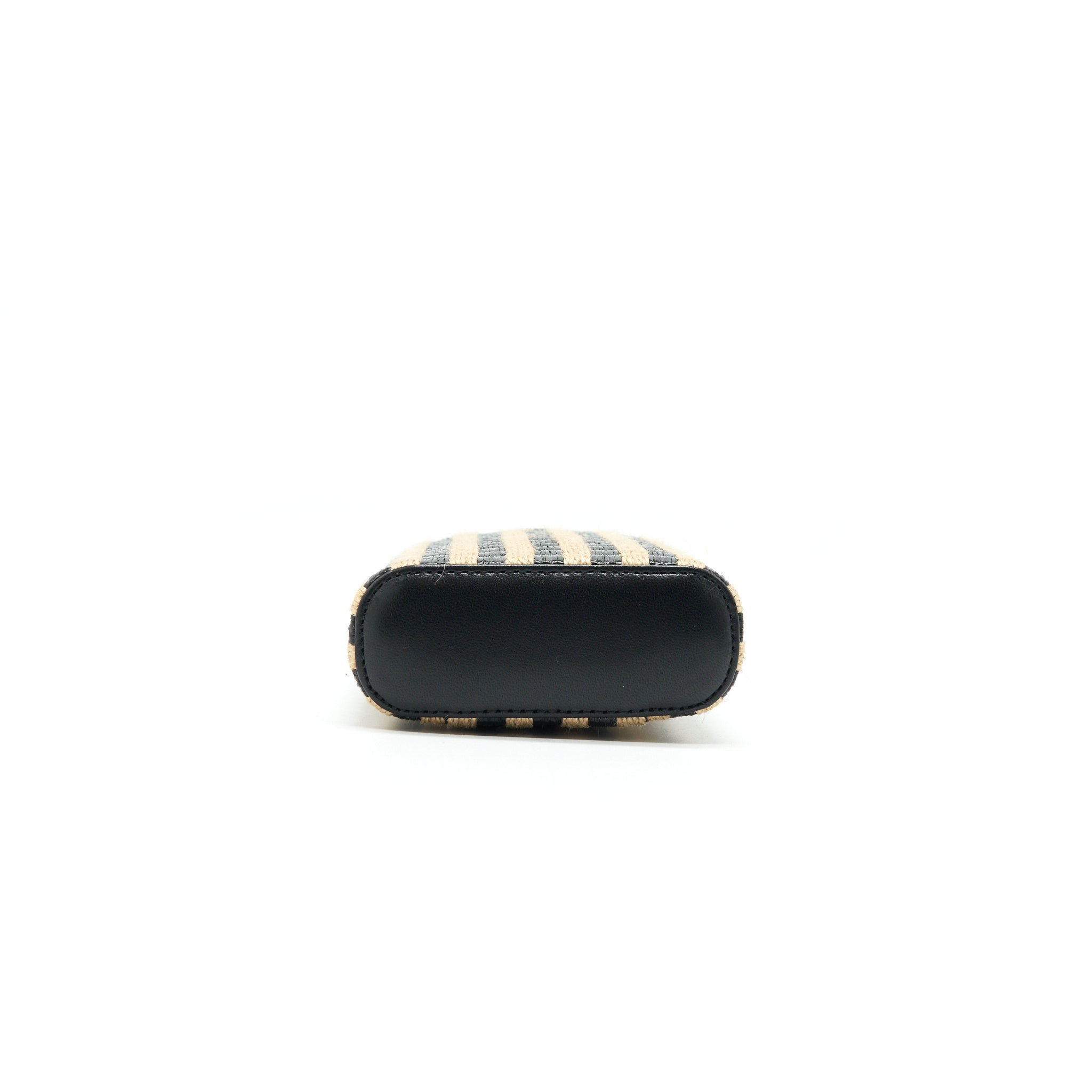 chanel-vanity-phone-holder-with-chain-black-beige-ghw