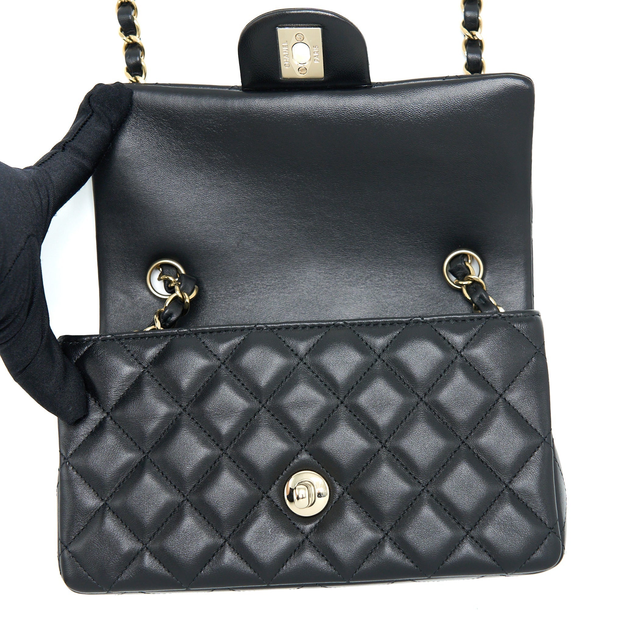chanel-mini-rectangular-lambskin-black-lghwmicrochip