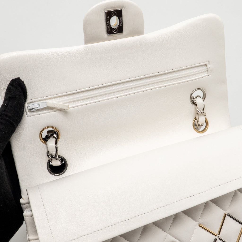 chanel-bicolor-metal-small-classic-double-flap-bag-lambskin-white-mulitcolour-hardware-copy-1