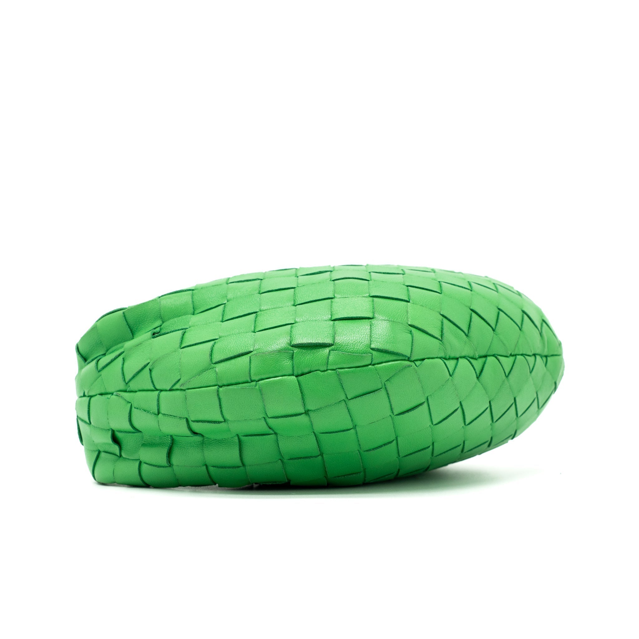 bottega-veneta-mini-jodie-lambskin-green-shw