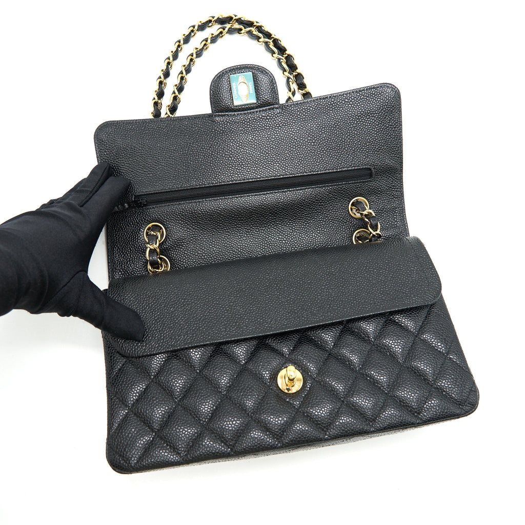 chanel-medium-classic-double-flap-bag-caviar-black-ghw
