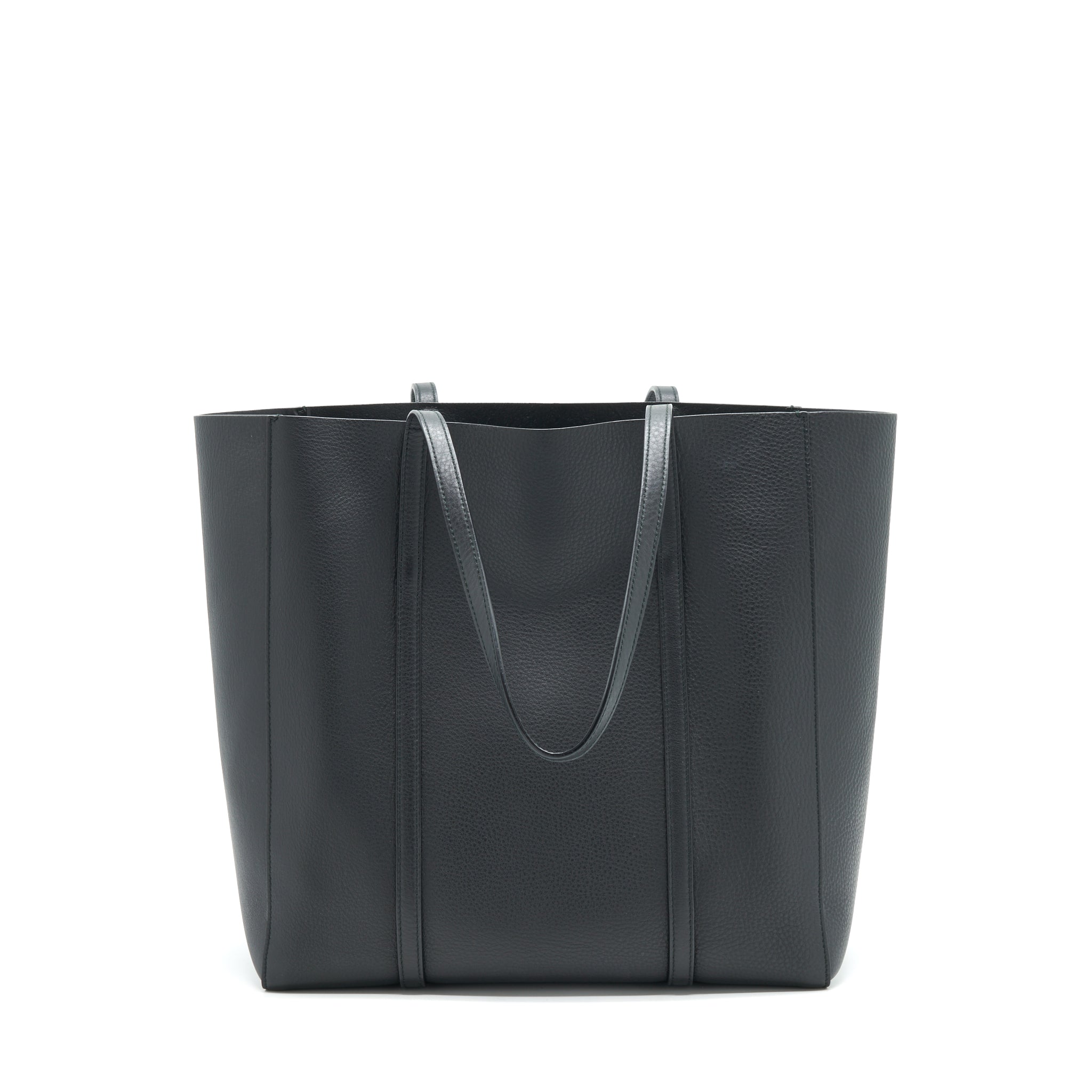 balenciaga-leather-shopping-tote-bag-black