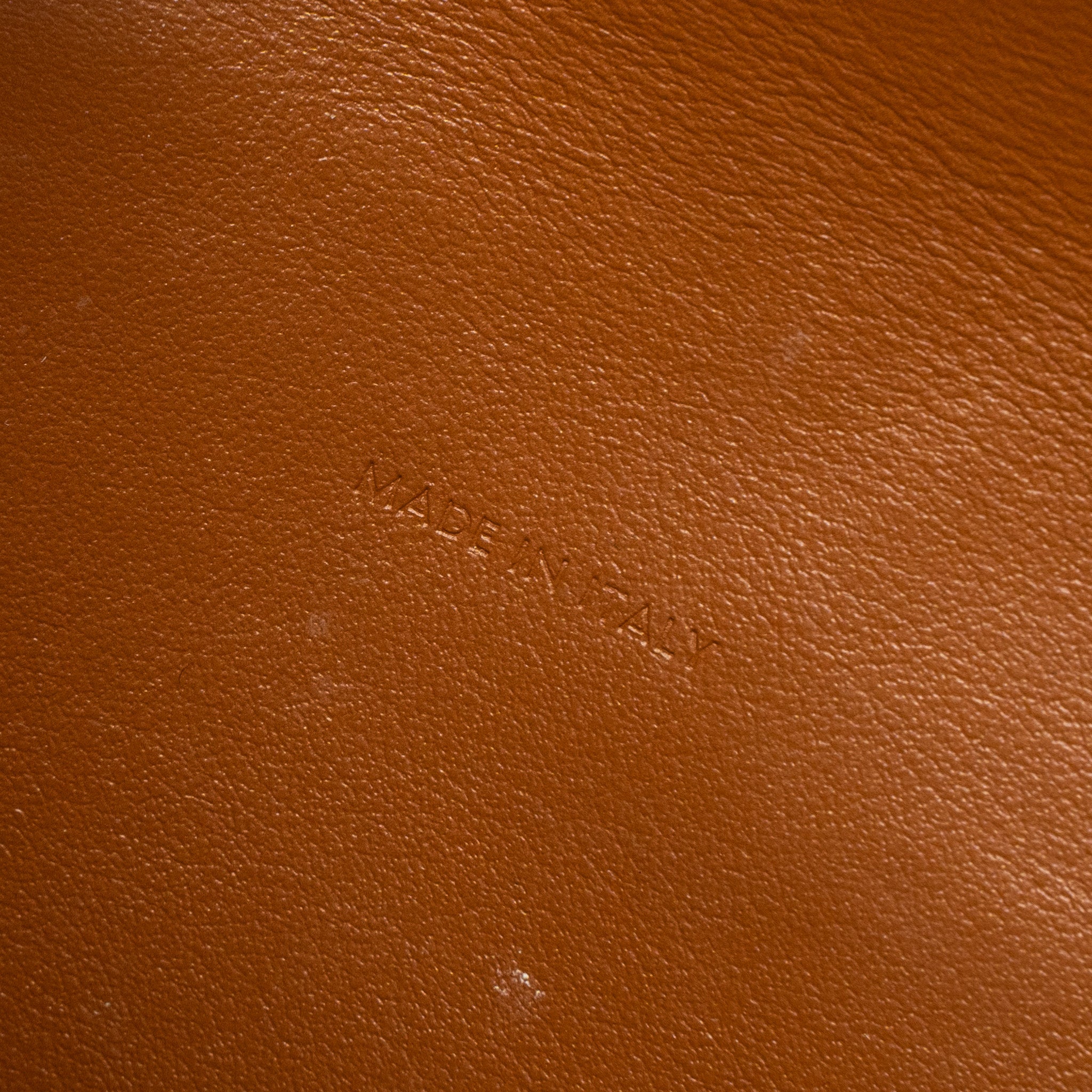 celine-wallet-on-strap-triomphe-canvas-smooth-lambskin-tan-ghw