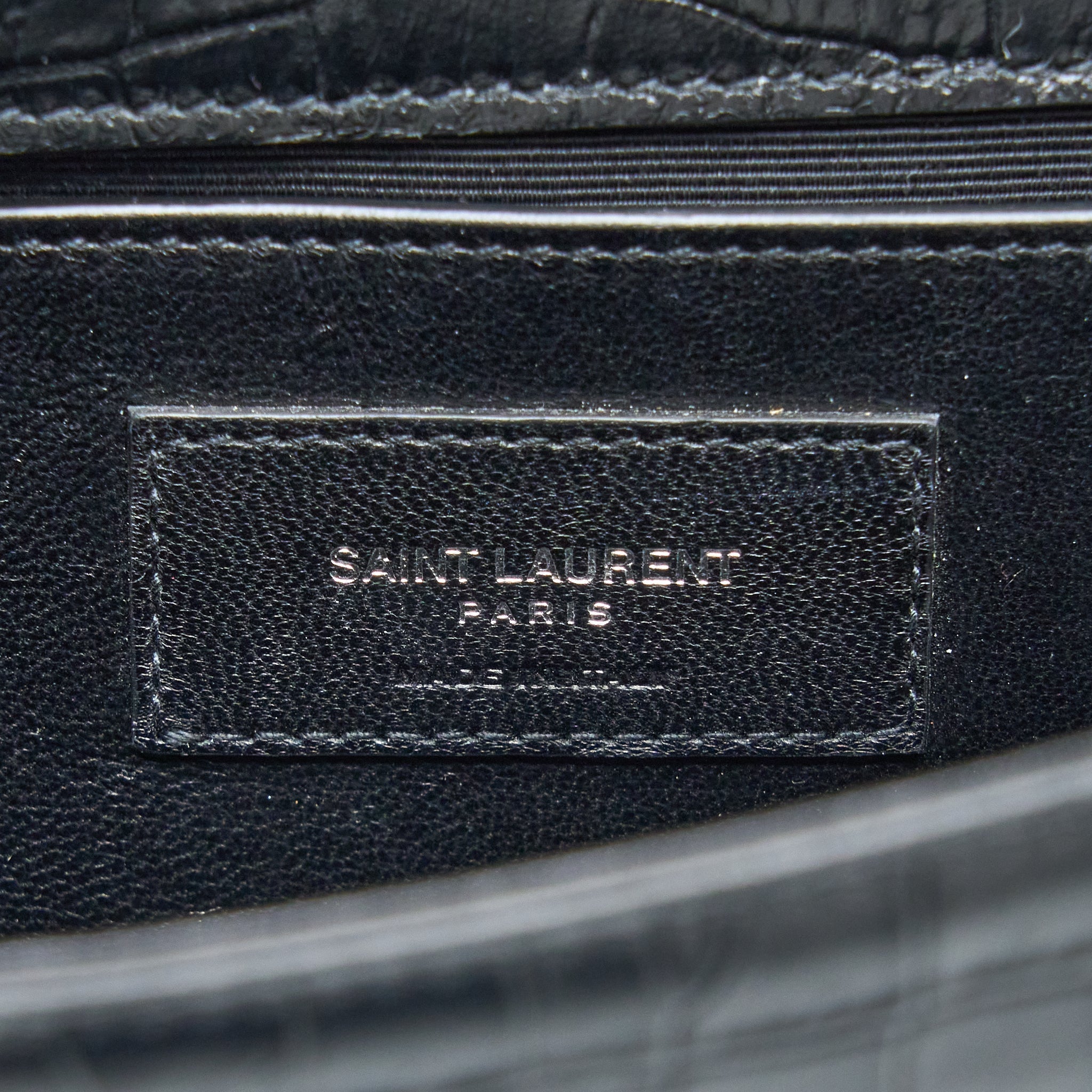 saint-laurent-kate-tassel-croc-embossed-calfskin-black-shw