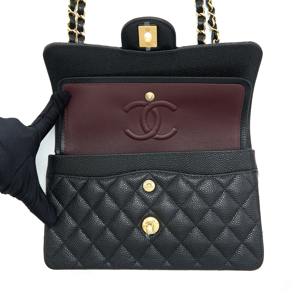 chanel-small-classic-double-flap-bag-caviar-black-ghw-microchip-5
