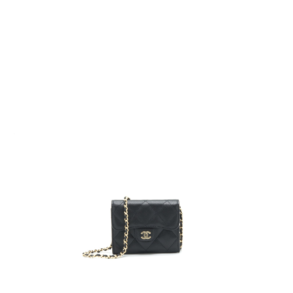 chanel-mini-flap-card-holder-with-chain-caviar-black-lghw