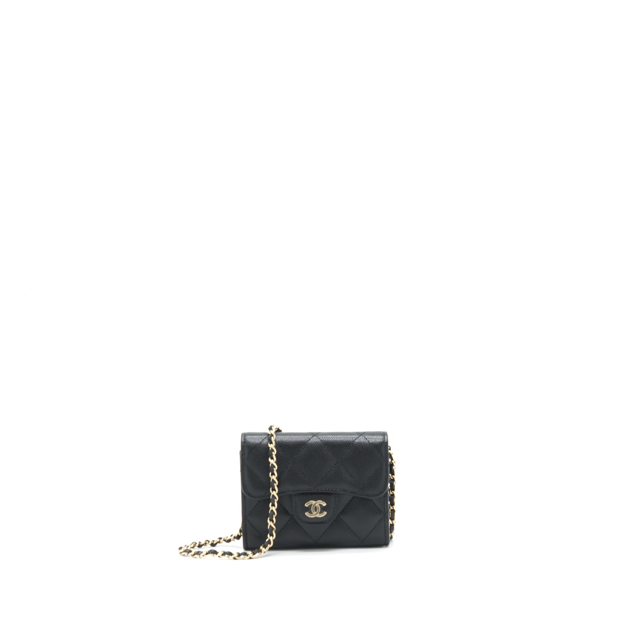 chanel-mini-flap-card-holder-with-chain-caviar-black-lghw