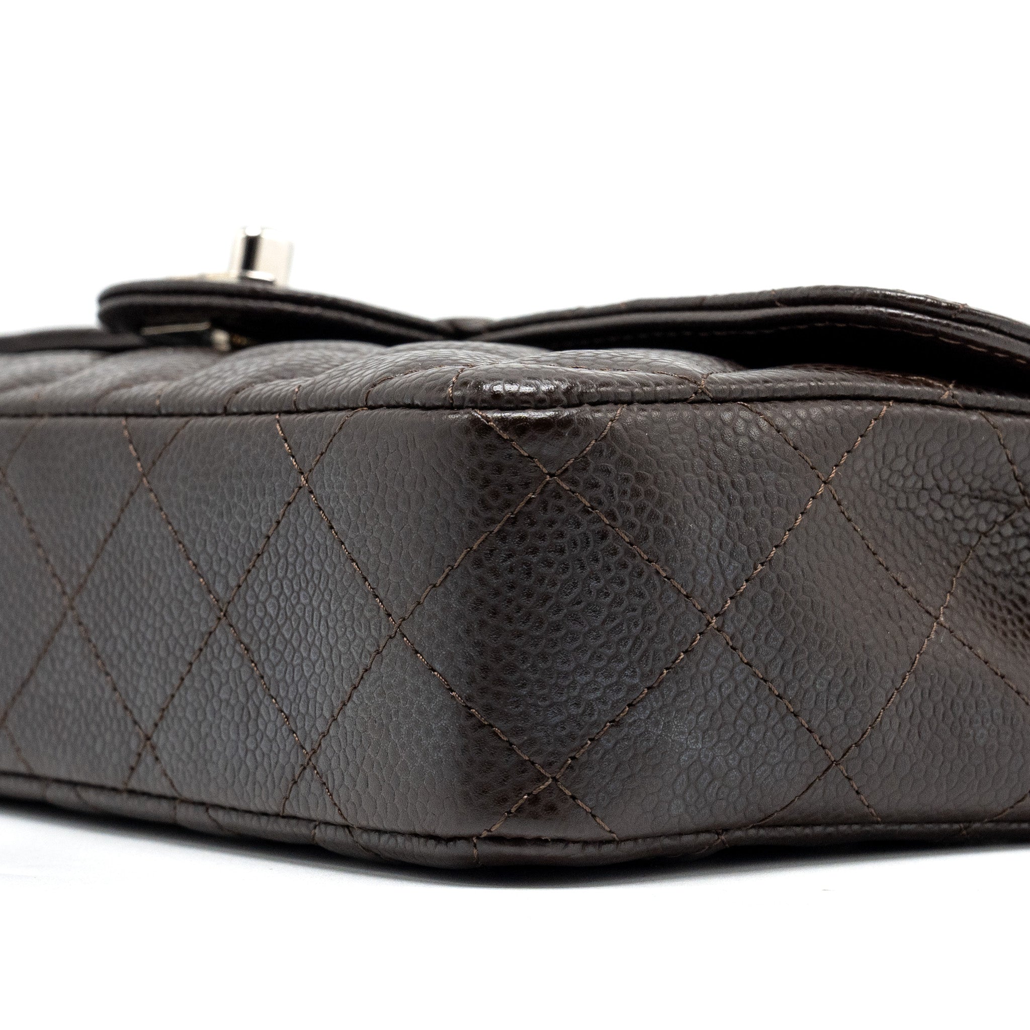 chanel-east-west-classic-quilted-flap-bag-caviar-chocolate-shw
