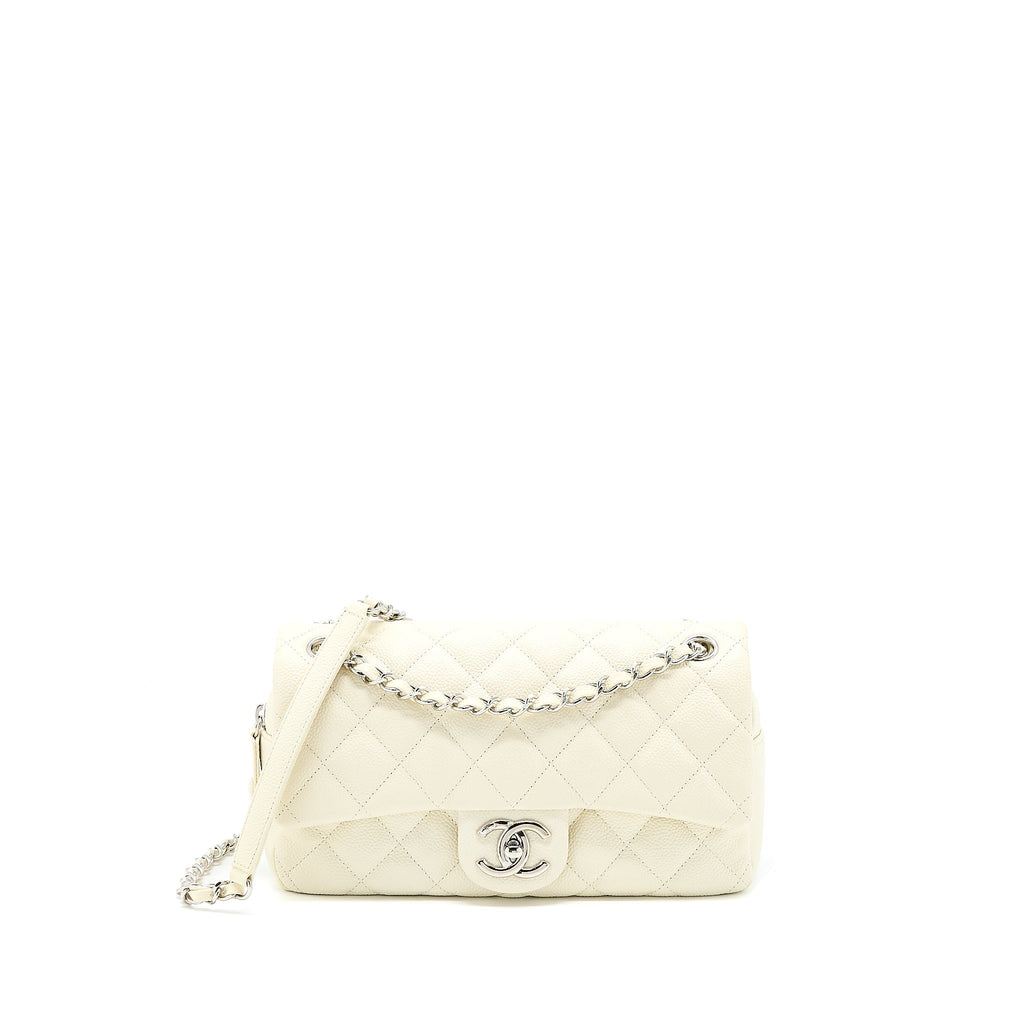 chanel-quilted-flap-bag-caviar-white-shw