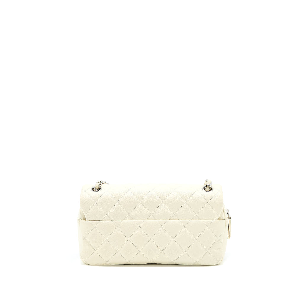 chanel-quilted-flap-bag-caviar-white-shw