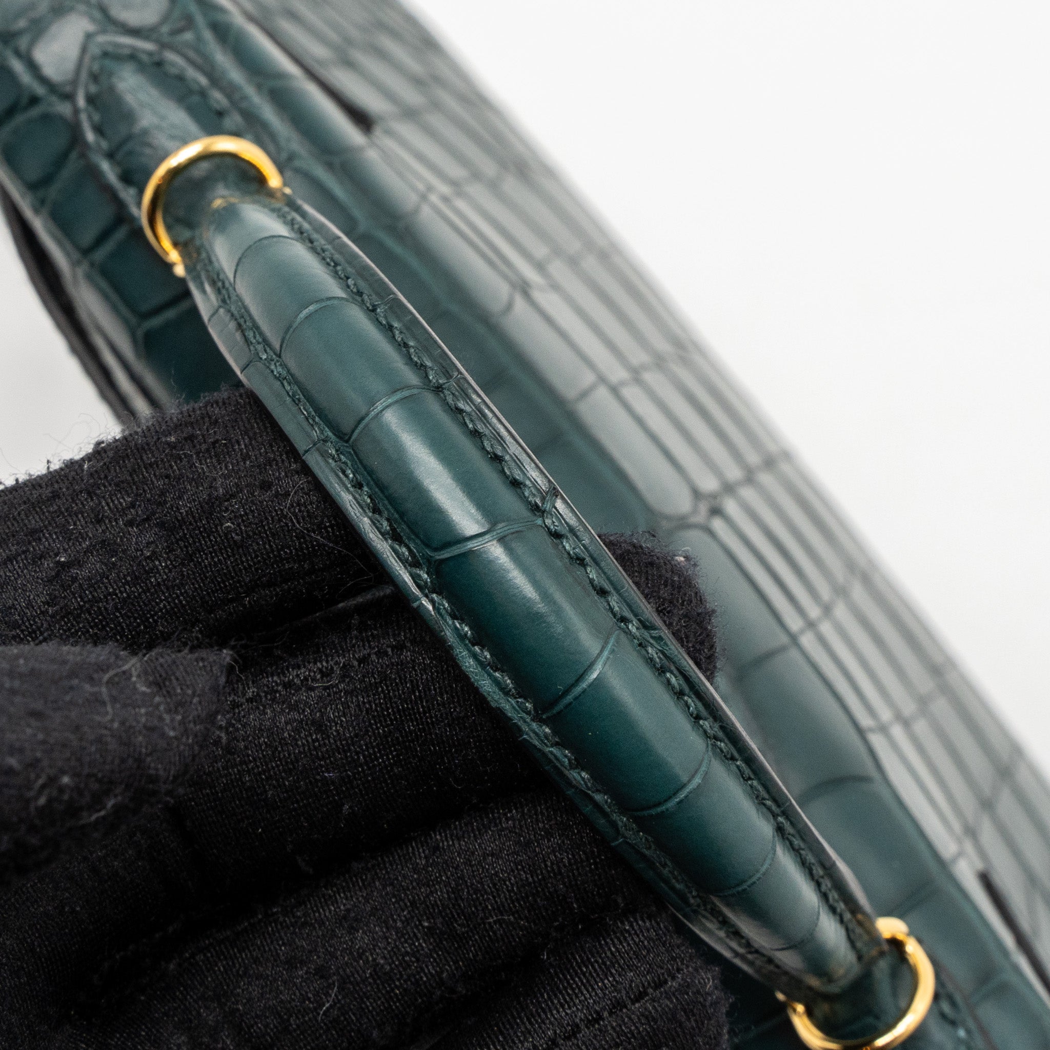 hermes-mini-kelly-ii-alligator-mississippiensis-matte-6o-vert-cypres-ghw-stamp-u