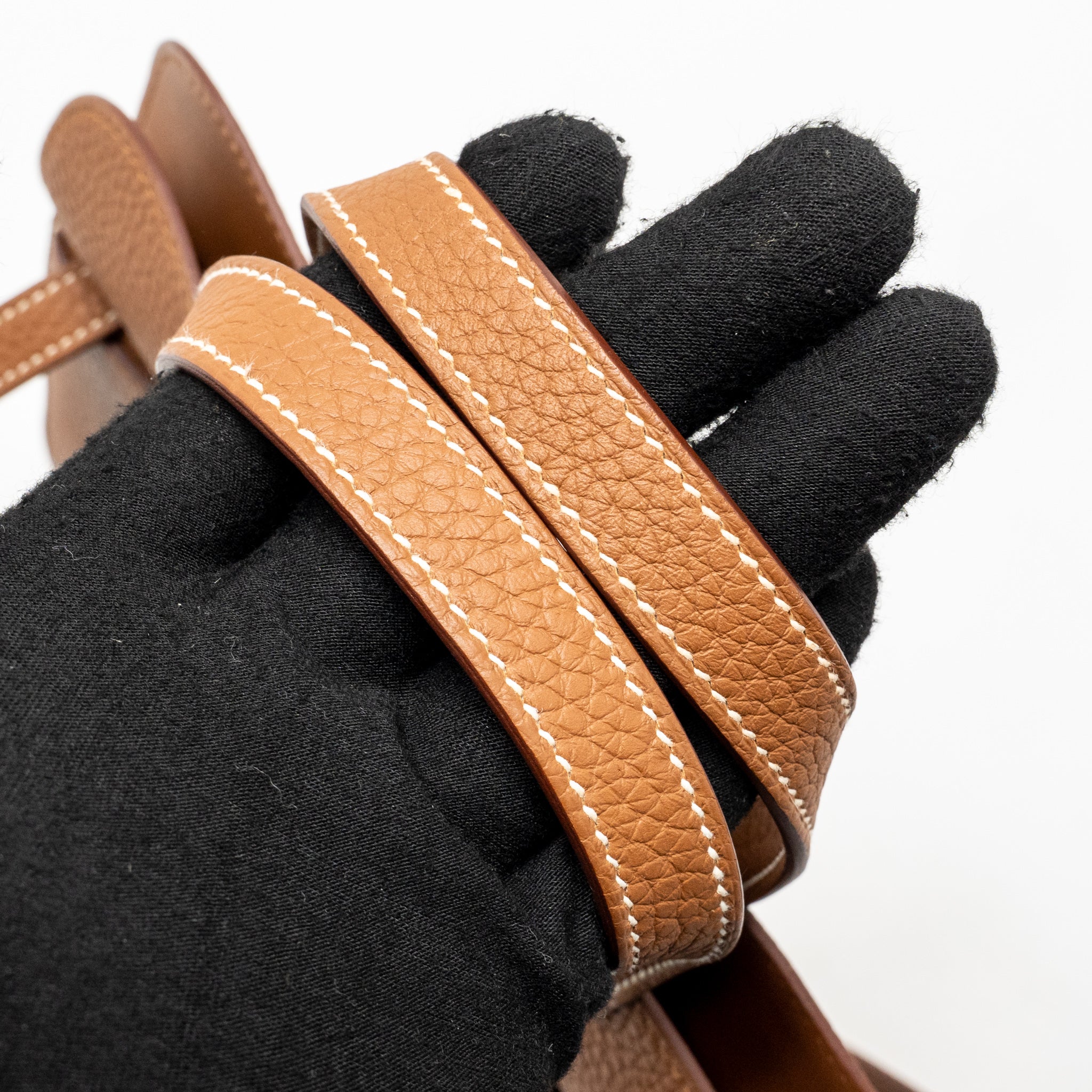 hermes-halzan-25-clemence-gold-shw-stamp-u
