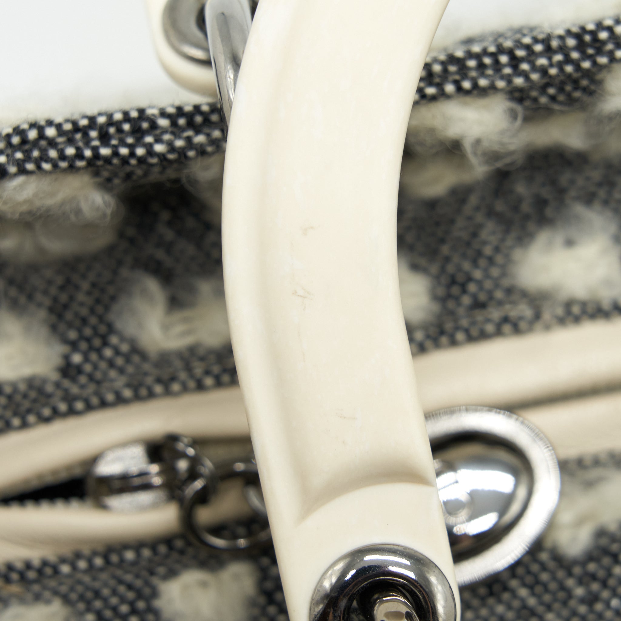 dior-vintage-medium-lady-dior-cotton-design-grey-white-shw