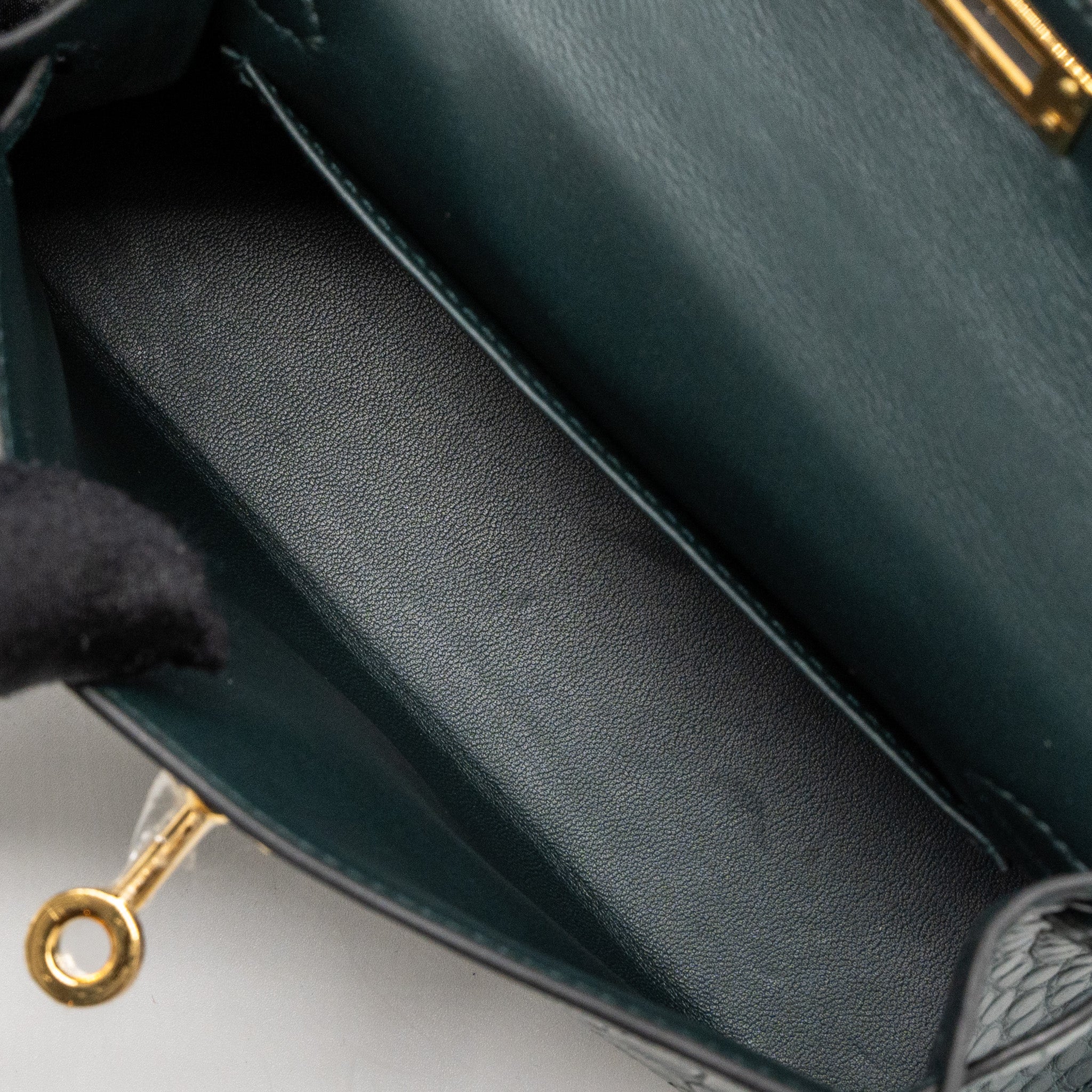hermes-mini-kelly-ii-alligator-mississippiensis-matte-6o-vert-cypres-ghw-stamp-u