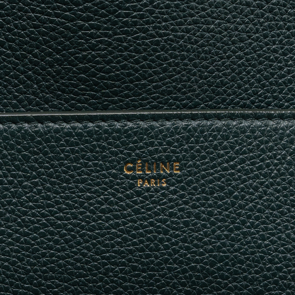 celine-sangle-bucket-bag-calfskin-dark-green-ghw-1