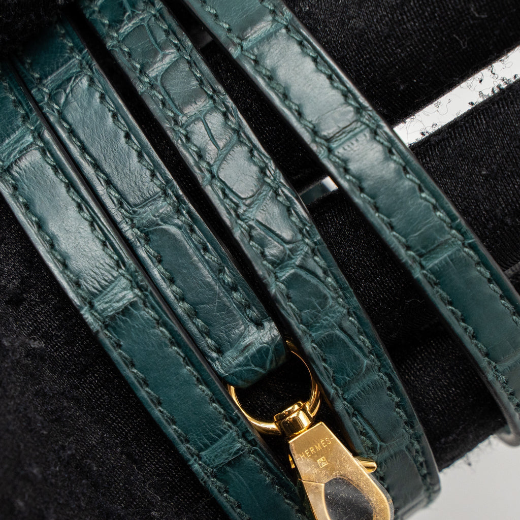 hermes-mini-kelly-ii-alligator-mississippiensis-matte-6o-vert-cypres-ghw-stamp-u