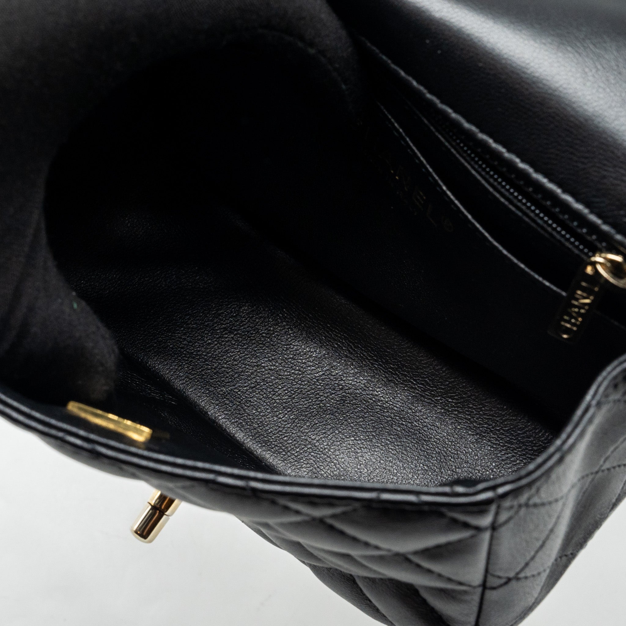 chanel-mini-square-flap-bag-lambskin-black-lghw-microchip-9