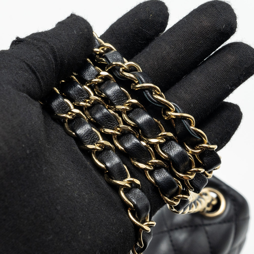 chanel-mini-square-flap-bag-lambskin-black-lghw-microchip-9
