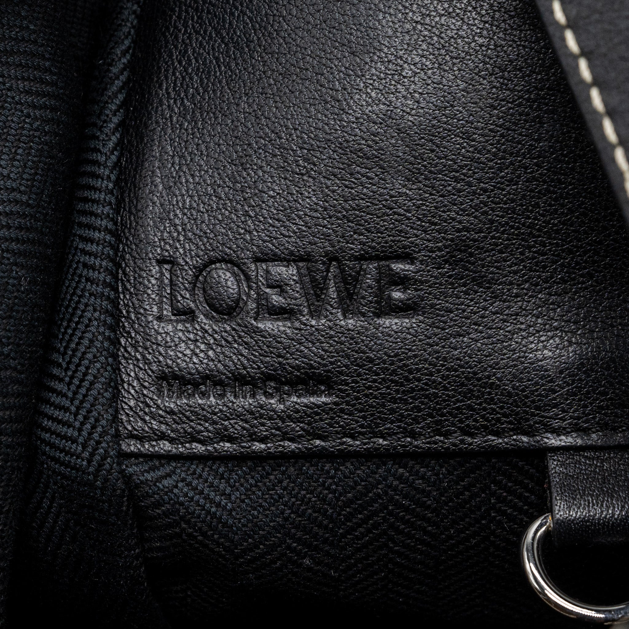 loewe-small-hammock-bag-calfskin-fabric-multicolor-black-white-shw