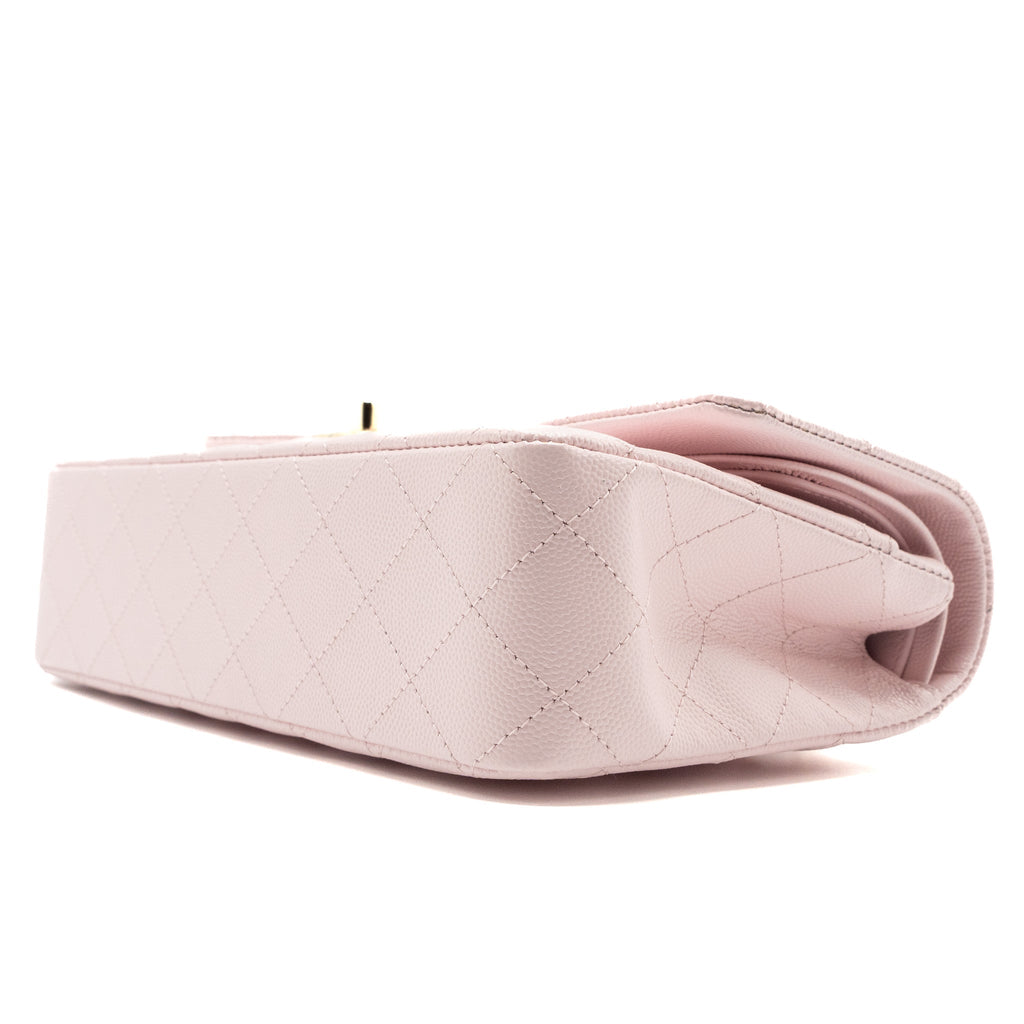chanel-medium-classic-double-flap-bag-caviar-light-pink-lghw-microchip